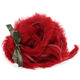 Lana Grossa Striscina pelliccia coniglio | 408-rosso