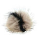 Lana Grossa Pompon pelliccia Finnraccoon | 703-beige/nero
