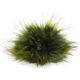 Lana Grossa Pompon pelliccia Finnraccoon | 148-verde scuro/verde chiaro/ruggine