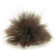 Lana Grossa Pompon pelliccia Finnraccoon | 152-taupe