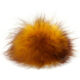 Lana Grossa Pompon pelliccia Finnraccoon | 136-senape/marrone