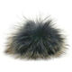 Lana Grossa Pompon pelliccia Finnraccoon | 143-beige/nero