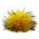 Lana Grossa Pompon pelliccia Finnraccoon | 125-limone