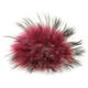 Lana Grossa Pompon pelliccia Finnraccoon | 505-rosa antico/rosa delicata
