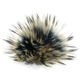 Lana Grossa Pompon pelliccia Finnraccoon | 506-blu acciaio/blu ghiaccio