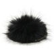Lana Grossa Pompon pelliccia Finnraccoon | 127-nero