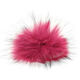 Lana Grossa Pompon pelliccia Finnraccoon | 601-rosa antico