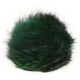Lana Grossa Pompon pelliccia Volpe Bicolor | 307-verde/nero
