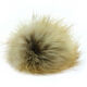 Lana Grossa Pompon pelliccia Volpe | 14-bianco