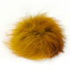 Lana Grossa Pompon pelliccia Volpe | 15-senape
