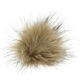 Lana Grossa Pompon arte pelliccia Mini | 652-beige/nero