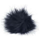 Lana Grossa Pompon arte pelliccia Mini | 655-blu scuro