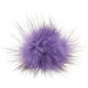 Lana Grossa Pompon arte pelliccia Mini | 657-porpora/nero