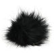 Lana Grossa Pompon arte pelliccia Mini | 662-nero