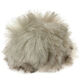 Lana Grossa Pompon arte pelliccia Short Cut | 553-beige/marrone scuro