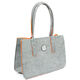 Lana Grossa Sacchetto di acquisto XL | 02-grigio/arancio