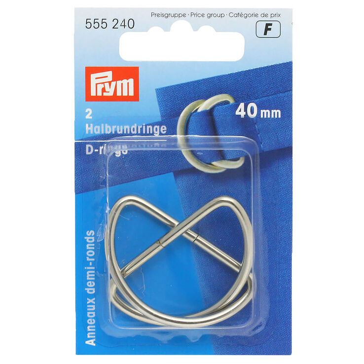 Prym D-Anello 40mm | 240-argento