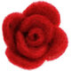 Lana Grossa Fioriture feltro 12333/40mm | 03-rosso
