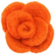 Lana Grossa Fioriture feltro 12333/40mm | 06-arancio