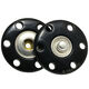 Union Knopf Bottone pressione da cucire 25mm | 80-nero