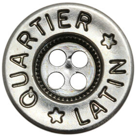 Lana Grossa Bottone a 4 fori metallo 20mm