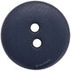 Union Knopf Bottone a 2 fori 18mm | 681-blu scuro