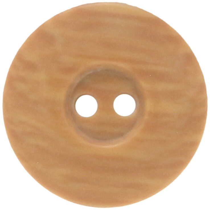 Union Knopf Bottone a 2 fori 23mm | 20-cammello