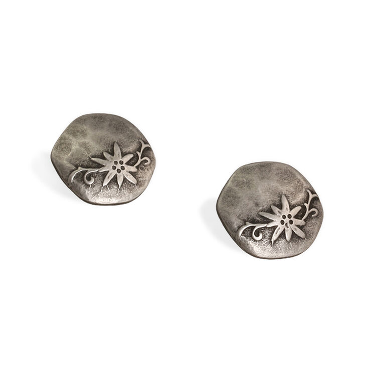 Union Knopf Bottone in metallo con occhiello da 23 mm | 83-argento vecchio