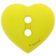 Union Knopf Bottone a 2 fori 15mm | 38-giallo