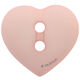 Union Knopf Bottone a 2 fori 15mm | 46-rosa delicata