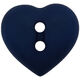 Union Knopf Bottone a 2 fori 15mm | 681-blu scuro