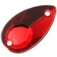 Union Knopf Pietra decorativa 14mm | 48-rosso