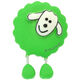 Union Knopf Bottone con gambo 18mm | 026-verde