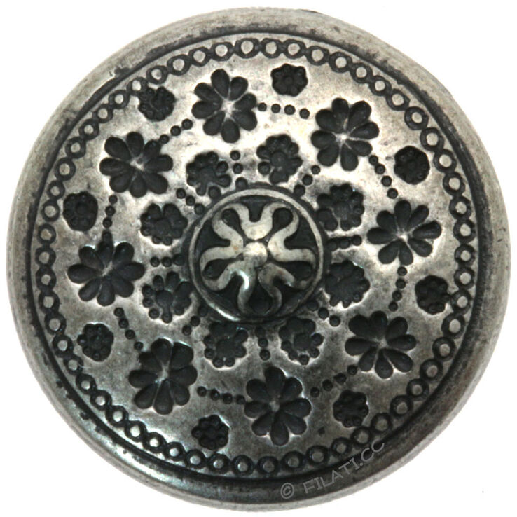 Union Knopf UNION KNOPF 450731/18mm | 83-argento