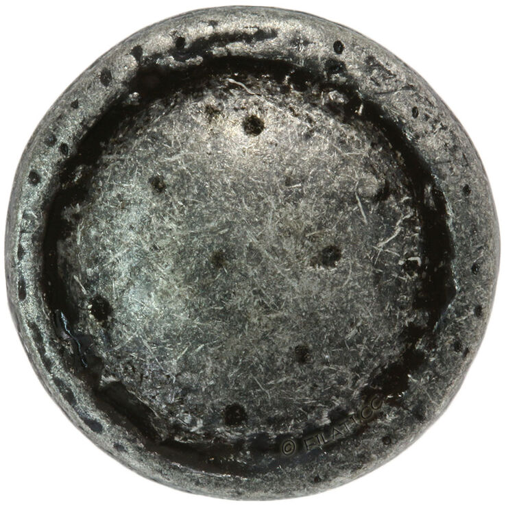 Union Knopf Bottone con gambo vero argentato 15mm | 83-argento