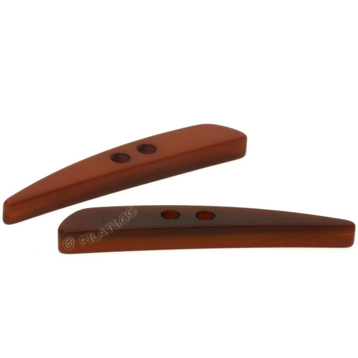 Lana Grossa UNION KNOPF 451504/80mm | 20-marrone chiaro/marrone scuro