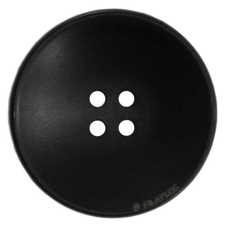 Union Knopf Bottone a 4 fori 23mm | 80-nero