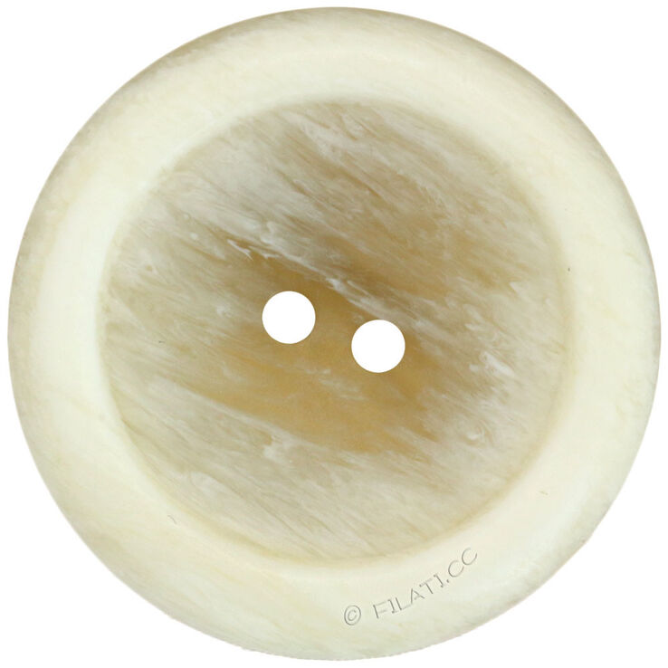 Lana Grossa UNION KNOPF 452169/34mm | 16-bianco naturale