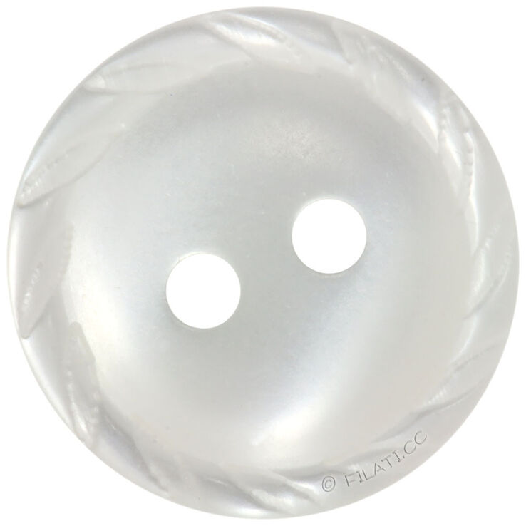 Lana Grossa UNION KNOPF 452592/14mm | 12-bianco