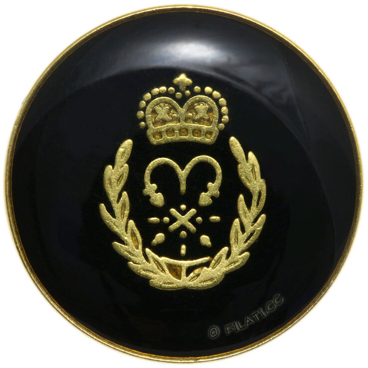 Lana Grossa UNION KNOPF 452687/20mm | 80-nero/oro