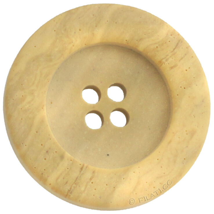 Lana Grossa UNION KNOPF 453185/23mm | 16-marrone chiaro