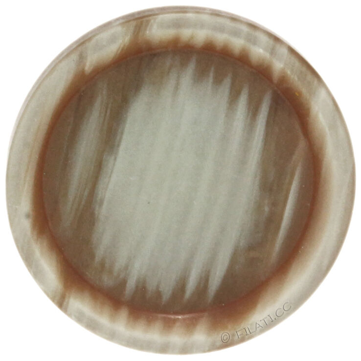 Union Knopf Bottone con gambo 20mm | 16-beige/caramello