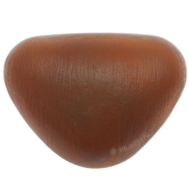 Union Knopf Naso di animale 22mm | 20-marrone