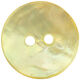 Union Knopf Bottone a 2 fori madreperla 18mm | 38-verde giallo