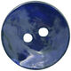 Union Knopf Bottone a 2 fori madreperla 28mm | 66-blu azzurro