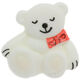 Union Knopf Bottone con gambo 19mm | 12-bianco