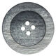 Union Knopf Bottone a 4 fori 25mm | 78-nero/argento