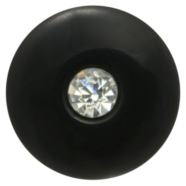 Lana Grossa Pietra decorativa 48582/15mm | 80-nero
