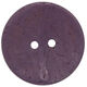 Union Knopf Bottone 2 fori, cocco, 23mm | 062-porpora grigio