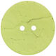 Union Knopf Bottone 2 fori, cocco, 23mm | 341-limette